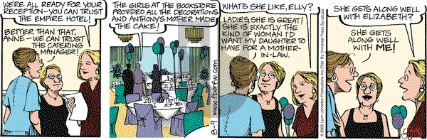 For Better or For Worse on Saturday August 9, 2008 Comic Strip