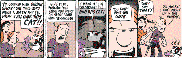 Pooch Cafe on Friday March 23, 2007 Comic Strip
