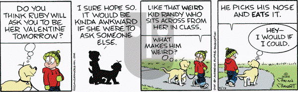 Red and Rover - Thursday February 13, 2025 Comic Strip