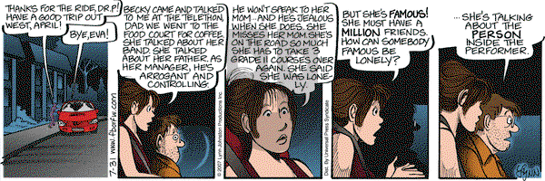 For Better or For Worse on Tuesday July 31, 2007 Comic Strip