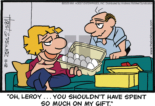 The Lockhorns on Wednesday November 12, 2025 Comic Strip