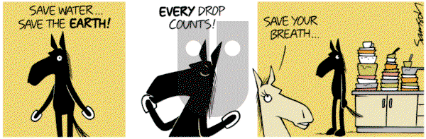 Dark Side of the Horse on Wednesday April 23, 2014 Comic Strip