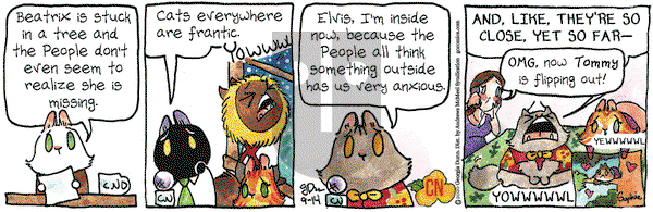 Breaking Cat News on Monday September 14, 2020 Comic Strip