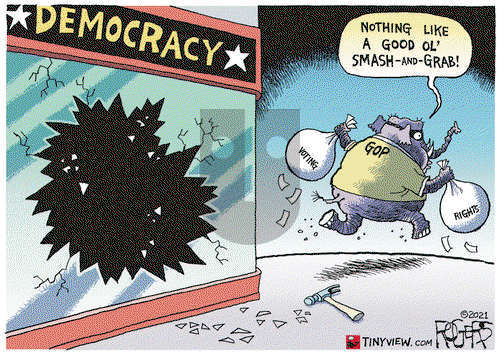 Rob Rogers on Friday December 3, 2021 Comic Strip