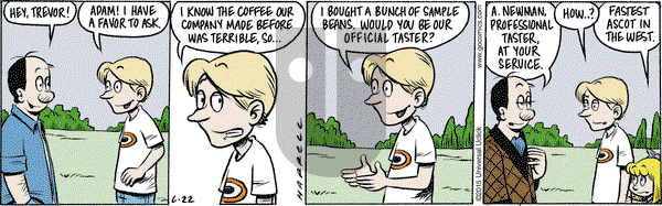 Adam@Home on Monday June 22, 2015 Comic Strip