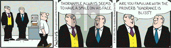 The Born Loser on Thursday April 8, 2021 Comic Strip