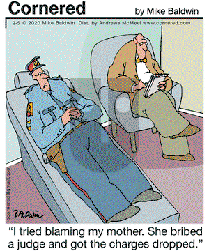 Cornered on Wednesday February 5, 2020 Comic Strip