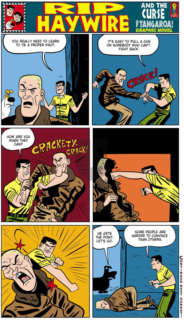 Rip Haywire on Sunday September 1, 2013 Comic Strip
