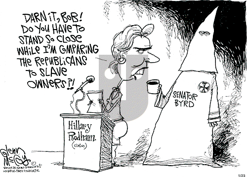 Glenn McCoy on Monday January 23, 2006 Comic Strip