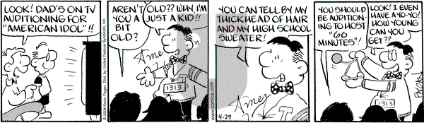 Drabble on Thursday April 29, 2004 Comic Strip