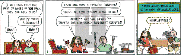 Cathy Classics on Saturday June 21, 2008 Comic Strip