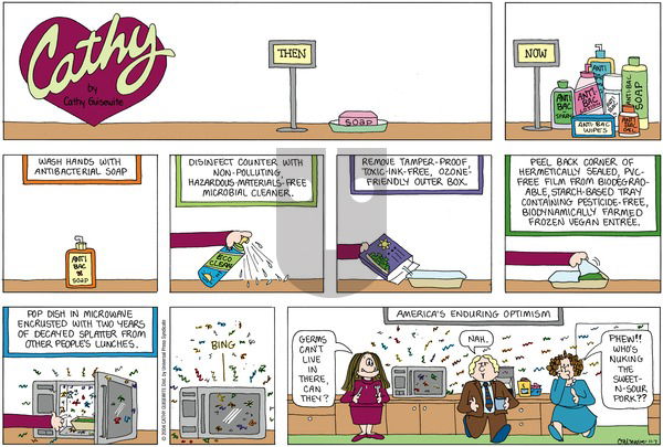 Cathy Classics on Sunday November 7, 2004 Comic Strip