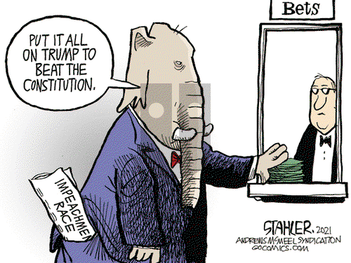 Jeff Stahler on Tuesday February 9, 2021 Comic Strip