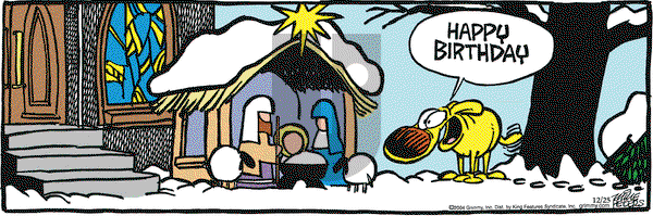 Mother Goose and Grimm - Saturday December 25, 2004 Comic Strip