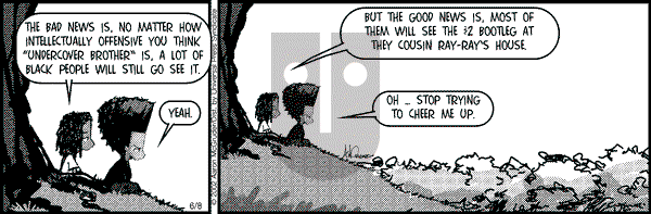 The Boondocks on Saturday March 22, 2025 Comic Strip
