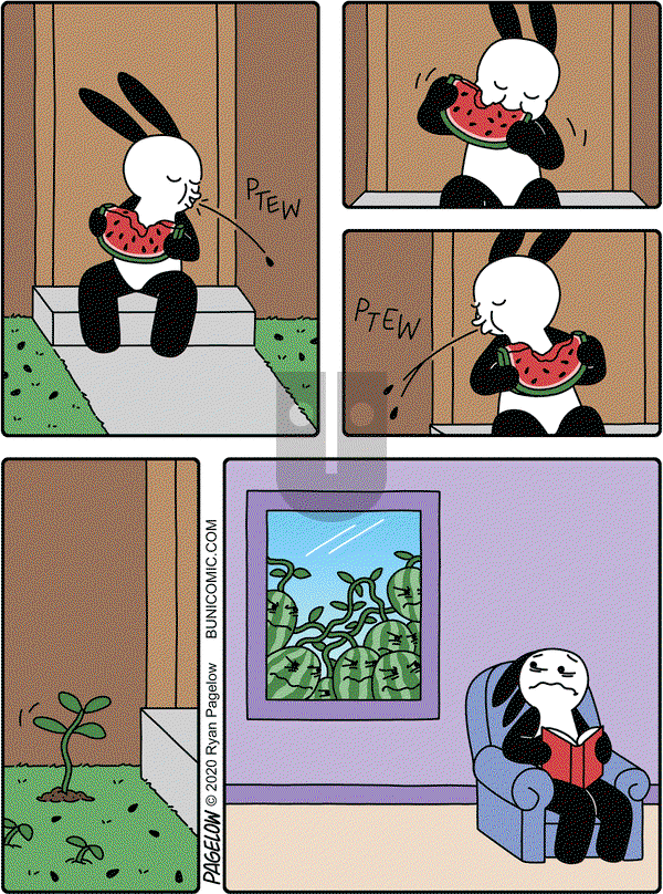 Buni on Monday July 20, 2020 Comic Strip