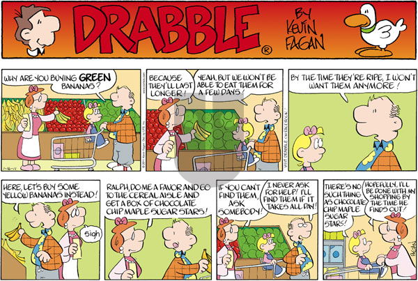 Drabble on Sunday January 16, 2011 Comic Strip
