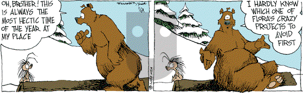 The Grizzwells on Saturday November 29, 2008 Comic Strip