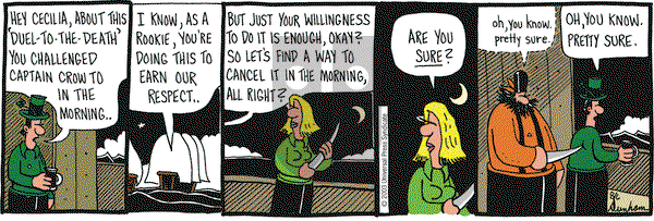 Overboard on Wednesday August 6, 2003 Comic Strip