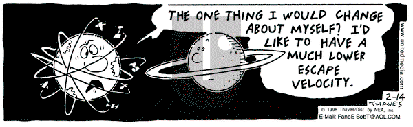 Frank and Ernest on Saturday February 14, 1998 Comic Strip