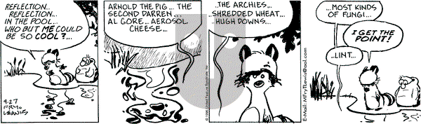 Over the Hedge on Friday September 27, 1996 Comic Strip
