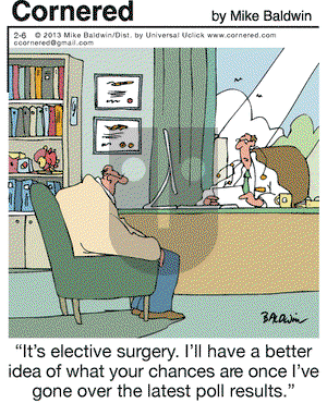 Cornered on Wednesday February 6, 2013 Comic Strip