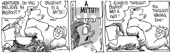 The Grizzwells on Tuesday December 17, 2002 Comic Strip