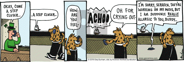 Overboard on Tuesday January 22, 2019 Comic Strip