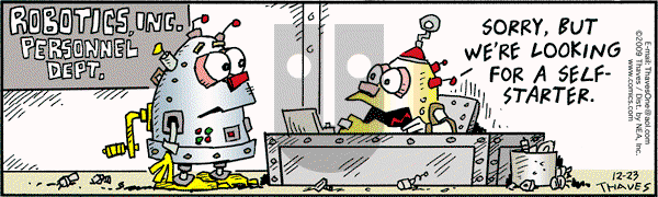 Frank and Ernest - Wednesday December 23, 2009 Comic Strip