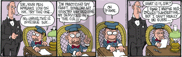 Monty on Monday September 28, 2020 Comic Strip