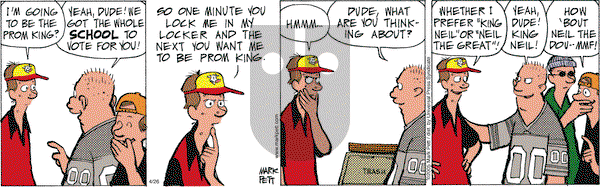 Lucky Cow on Tuesday April 26, 2005 Comic Strip