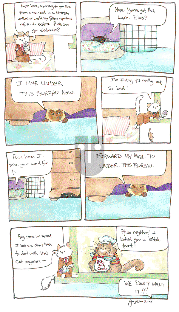 Breaking Cat News on Monday September 12, 2016 Comic Strip