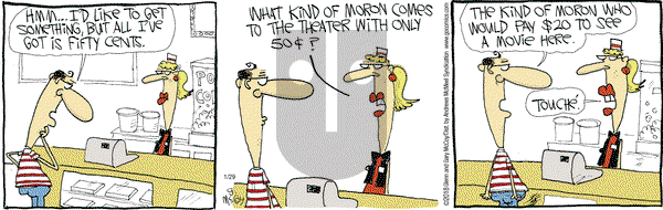 The Duplex on Monday January 29, 2018 Comic Strip