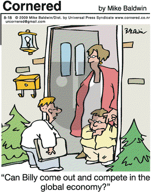 Cornered on Tuesday August 18, 2009 Comic Strip