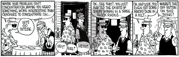 Monty on Thursday February 17, 2005 Comic Strip