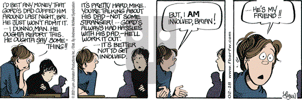 For Better or For Worse - Thursday February 18, 2021 Comic Strip