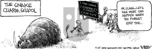 Non Sequitur on Tuesday April 25, 1995 Comic Strip