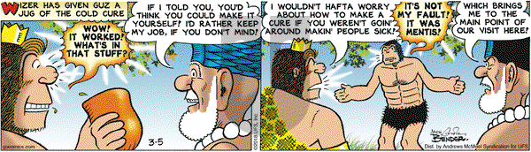Alley Oop on Monday March 5, 2018 Comic Strip