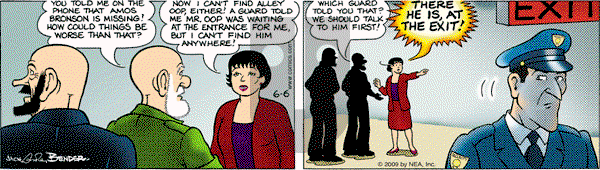 Alley Oop on Saturday June 6, 2009 Comic Strip