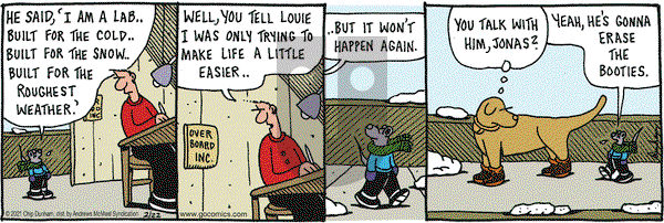 Overboard on Monday February 22, 2021 Comic Strip