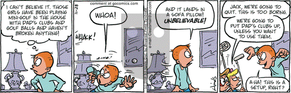 Cleats on Friday November 28, 2008 Comic Strip