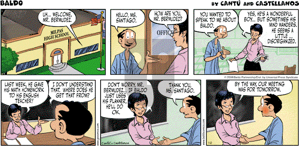 Baldo - Sunday January 6, 2008 Comic Strip