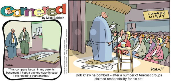 Cornered on Sunday October 1, 2017 Comic Strip