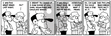 FoxTrot on Thursday August 15, 1996 Comic Strip