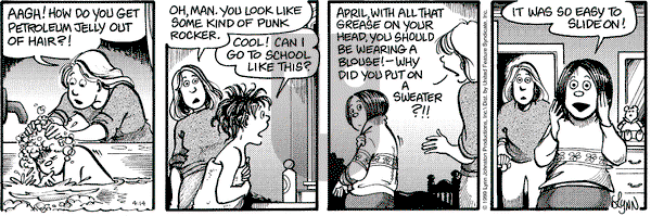 For Better or For Worse on Wednesday April 14, 1999 Comic Strip