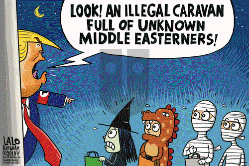 Lalo Alcaraz on Wednesday October 24, 2018 Comic Strip
