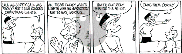 Arlo and Janis on Saturday January 8, 2000 Comic Strip