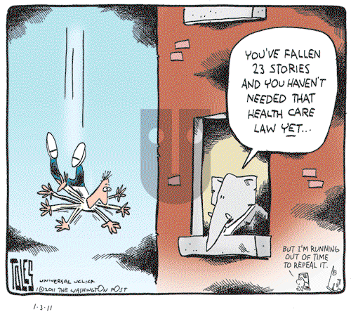 Tom Toles - Monday January 3, 2011 Comic Strip