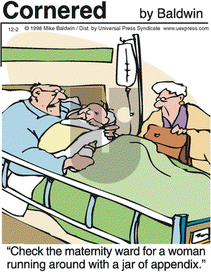 Cornered on Wednesday December 2, 1998 Comic Strip