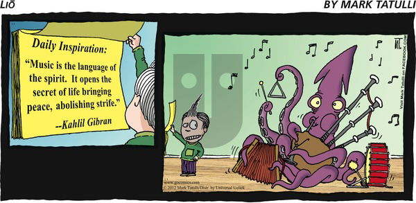 Lio on Sunday February 5, 2012 Comic Strip
